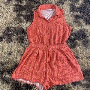 Orange Romper size M